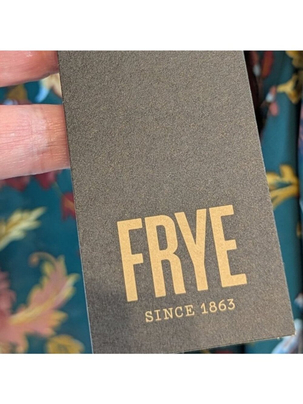 Frye Small Floral Prairie Peasant Top Bell Sleeve Boho Cottagecore Blouse Top - Picture 9 of 14